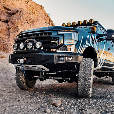 AFN 4x4 Accessories 48002775 | Front Bumper w/ Fog Lights | Ford F250 Superduty 2017- Current for Off-Road Use